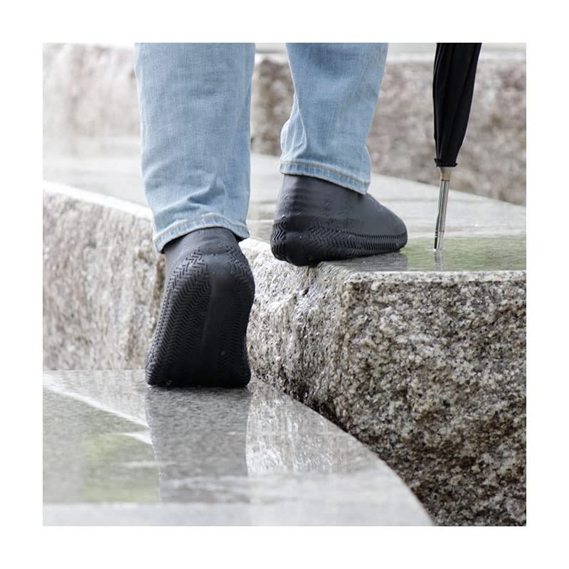 Paradec Cateba Plus Shoe Cover, Charcoal Black, L Size (when