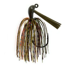Reaction Tackle Tungsten Flipping Jig for Bass Fishing - 3/8 oz Bluegill