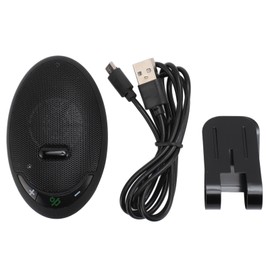 Car Wireless Bluetooth Speaker BT 5.0 EDR Support Voice Helper Auto Connection Rechargeable Car Handsfree Speakerphone Kit with Clip