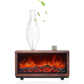 Super Quiet Diffuser for Essential Oil, Premium Home & Professional Use, Aromatherapy Scent Diffuser for Large Rooms - No Water, No Heat - Plant Essential Oil Pure 5pc Included