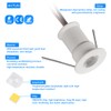 902 30°LED mini Spotlight,DC12V 1W,80Ra,75lm,Small Size,Embedded Installation,Suitable for Cabinet Lighting