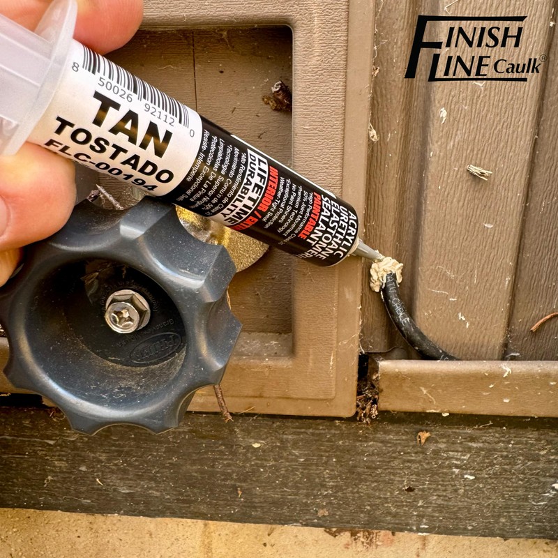 Finish Line Caulk – Acrylic Urethane Elastomeric Sealant – Pre-Filled