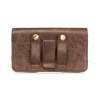 DFVmobile Case Horizontal Leather Belt Clip with Earphone Holder for