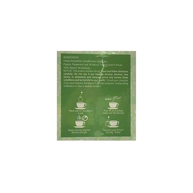 Dieter's Green Tea (Extra Strength) (20 Tea Bags) 6-Pack…