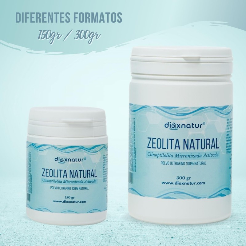 Dioxnatur® Natural Zeolite Micronised Clinoptilolite Powder (300 g)