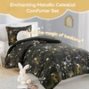 Mi Zone Kids Full Comforter Set, Celestial Metallic Comforter Set