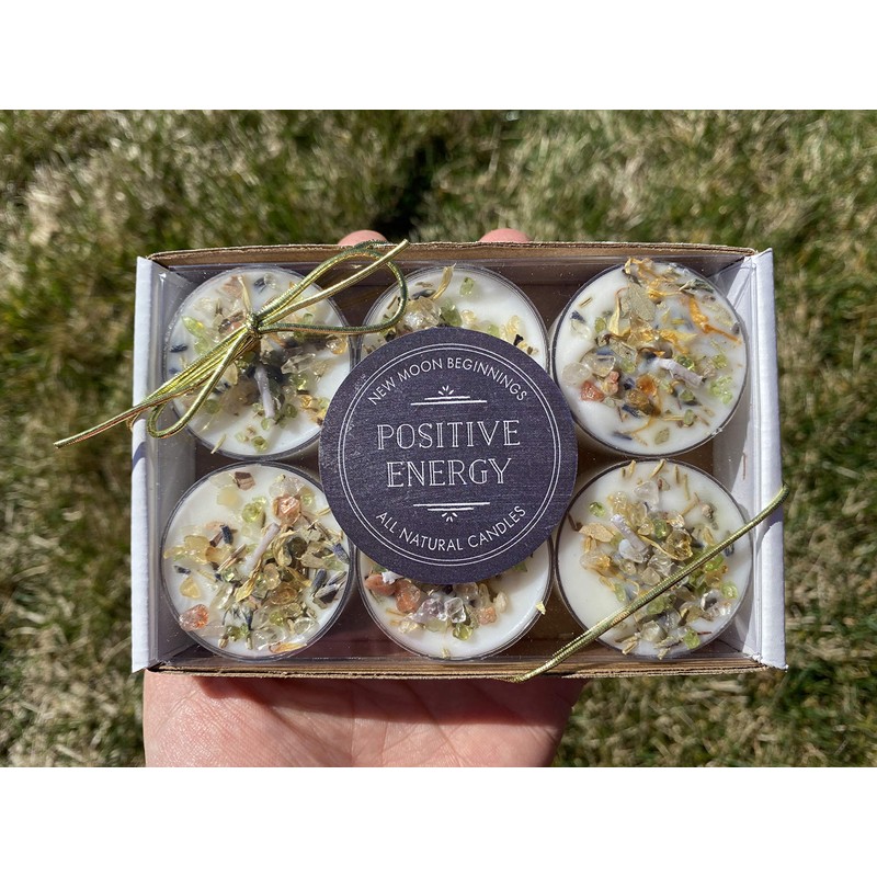 Positive Energy Candle (Positive Energy, 6 pack Tealights)