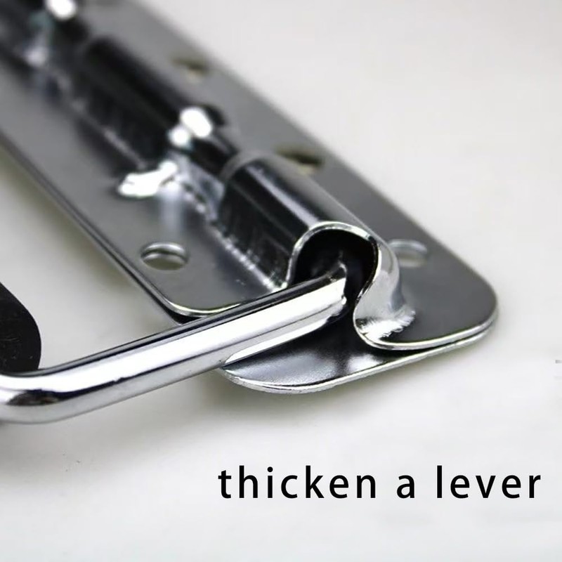 YOUDALIS Pack of 2 Folding Handles, Stainless Steel, Hardware Boxes