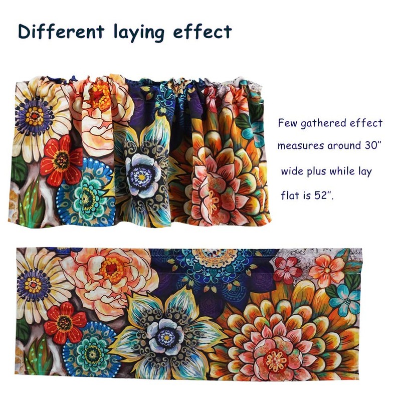 YoKii Boho - Cortinas para ventana