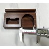 Toptzon Walnut Wooden Roller Knife Sharpener Stand Block - Solid