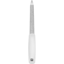 ZWILLING 160mm White Sapphire Coated Polished Tip Nail File for Nail Cleaning, Coarse and Fine-Grained File Surfaces