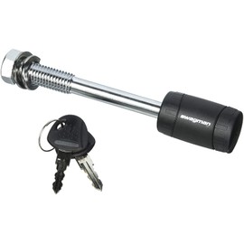 Swagman Anti-Wobble 5/8" Threaded Hitch Pin, Sliver/Black