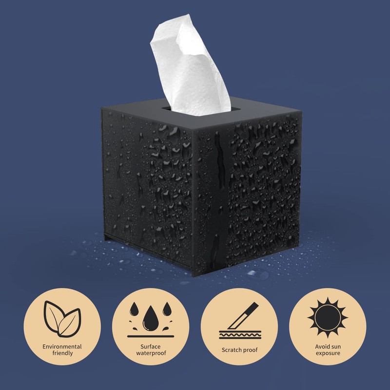 EFUTURETIME Tissue Box, 25 x 13 x 9 cm, Cosmetic