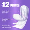 Always Discreet Adult Incontinence Pads for Women, Moderate Absorbency, Long