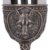 Nemesis Now Wild Thirst Chalice 20cm, Resin, Bronze, Bronze Wolf