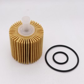 EKIONBY 04152-YZZA1 Engine Oil Filter Kit compatible for Toyota Avalon Camry RAV4 Sienna Lexus ES300h ES350 IS200t RX350 RX450h and More Replace,04152-31090 (Olive Green, 2PCS 04152-YZZA1)