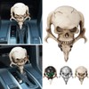 Blueshyhall Skull Gear Shift Knob, Car Stick Lever Head Universal