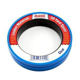 Ande PCW50-30 Mono Leader Wrist, Clear, 30lb