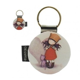 Gorjuss Purrrrrfect Love Round Keyring