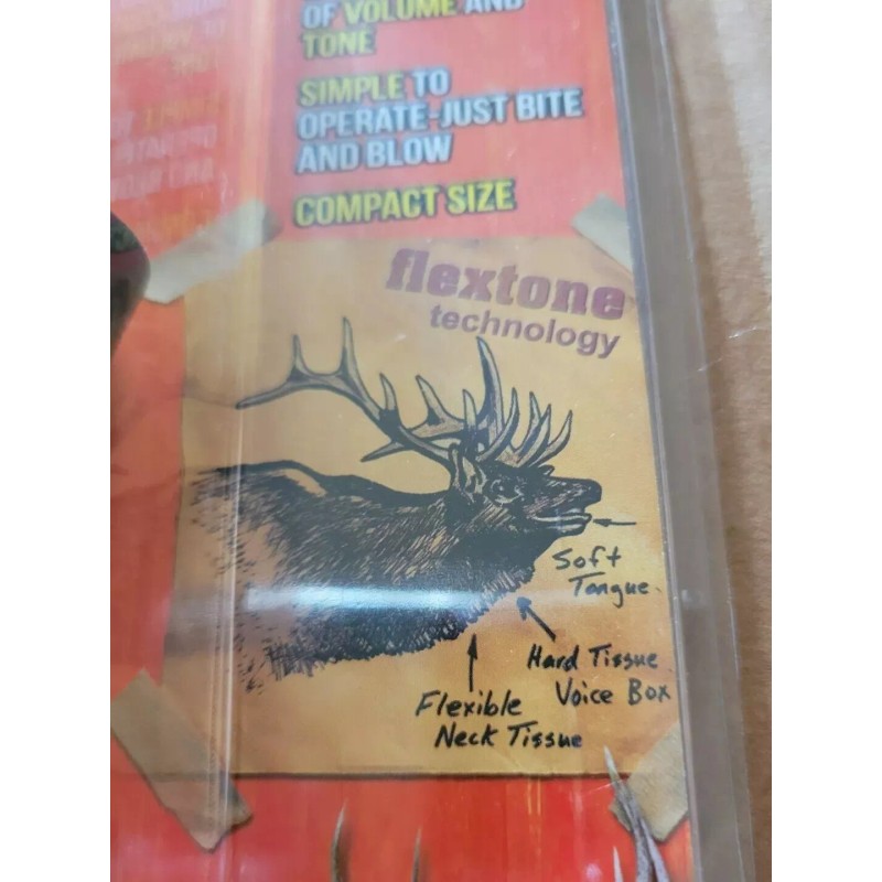 Flextone Cow Elk Flexible Game Call Easy Bite Fg-elks-00003