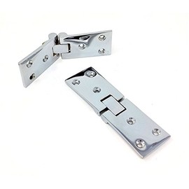 Merriway® BH01713 (2 Pcs) Counterflap Hinge Chrome Plated - Pack of 2 Pieces