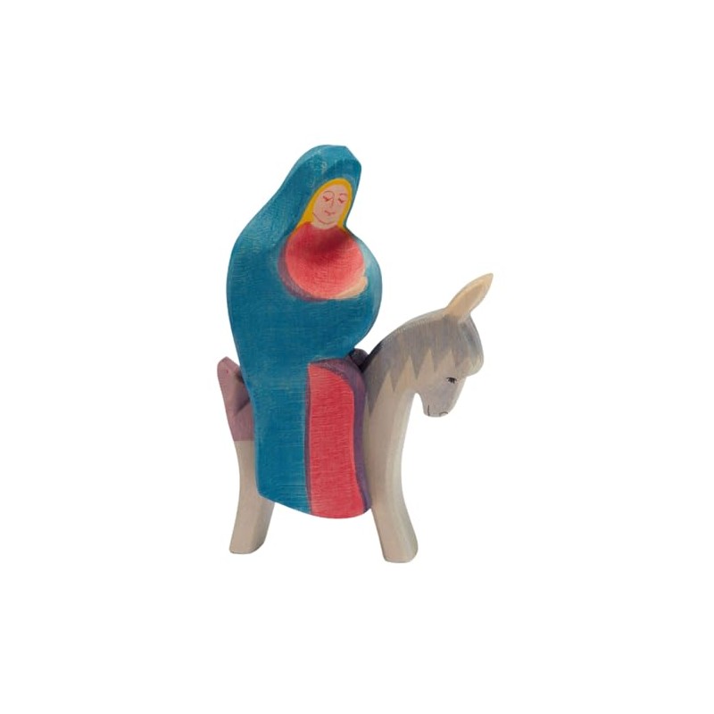 Ostheimer 4038 Maria on the Donkey, 2 Pieces, 2 Pieces