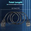 GWNOWZZET 5ft OBDII OBD2 Main Cable for Cen-Tech Scanner Models