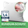 Welldora Set of 2 mite cover pillows, 80 x 80