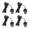 4 Piece LED Display, Mini USB Spotlight, Dimmable, 5V, Wired
