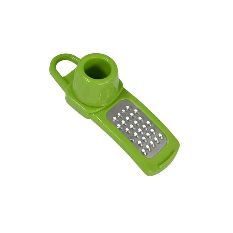 R&M International 96796 Mini Garlic Grater with Stainless Steel Blades