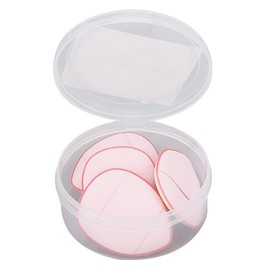5 Borlas para Dedos, Mini Borlas para Polvos, Triángulo Facial, Brochas de Maquillaje para Polvos Sueltos, Polvos Minerales para Corrector BB Cream, Sombra de Ojos, Herramientas de Maquillaje de Belle