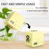 DQDEDIAN Cube Timer, Kitchen Timer with Gravity Flip Countdown Settings