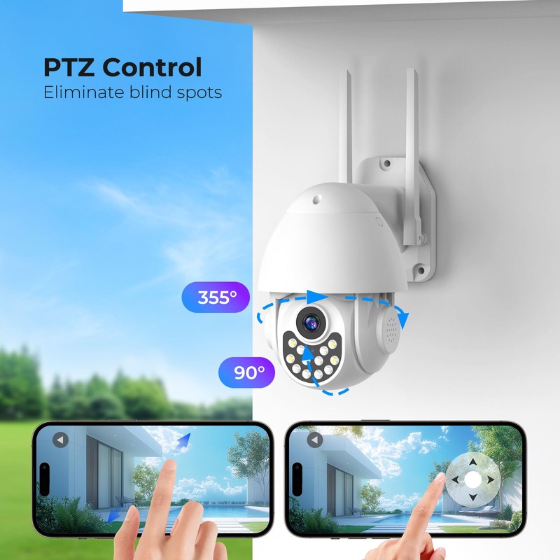 PGST Outdoor Surveillance Camera Surveillance Camera 2.4 GHz WiFi IP