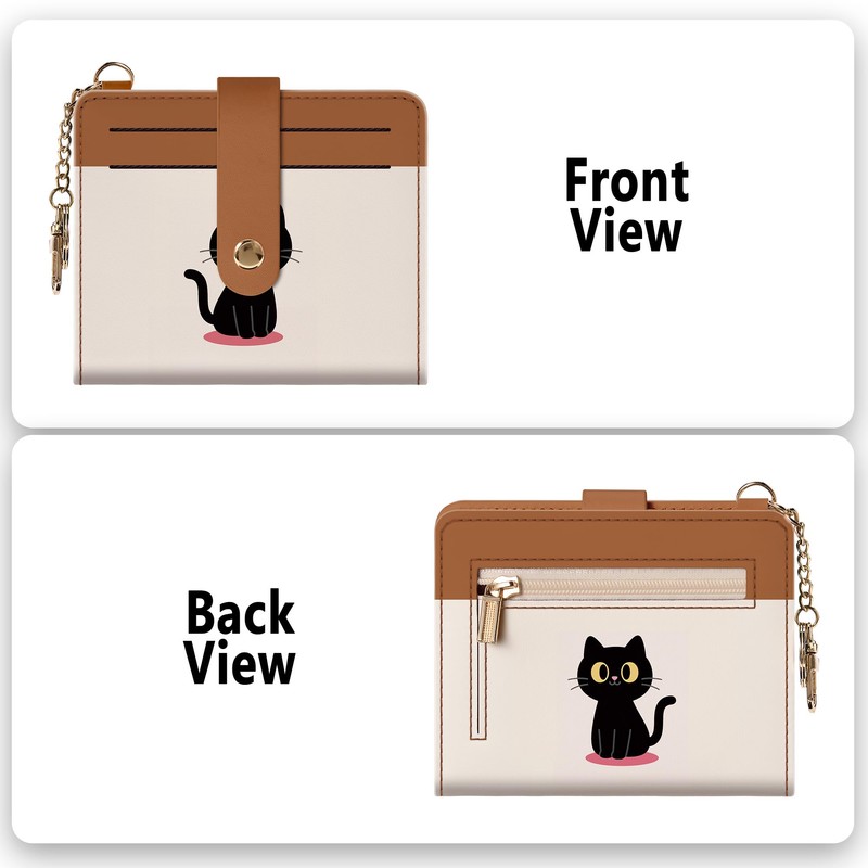 Airkit Small Wallets Woman RFID Blocking PU Leather Credit Card