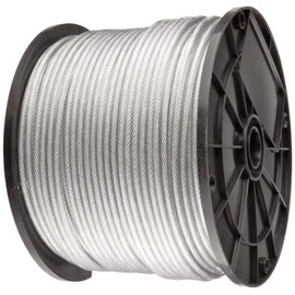 Vinyl Coated Wire Rope Cable 3/32 (500 ft Reel)