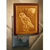 The Porcelain Garden The Owl Night Light, Porcelain Lithophane, Decorative