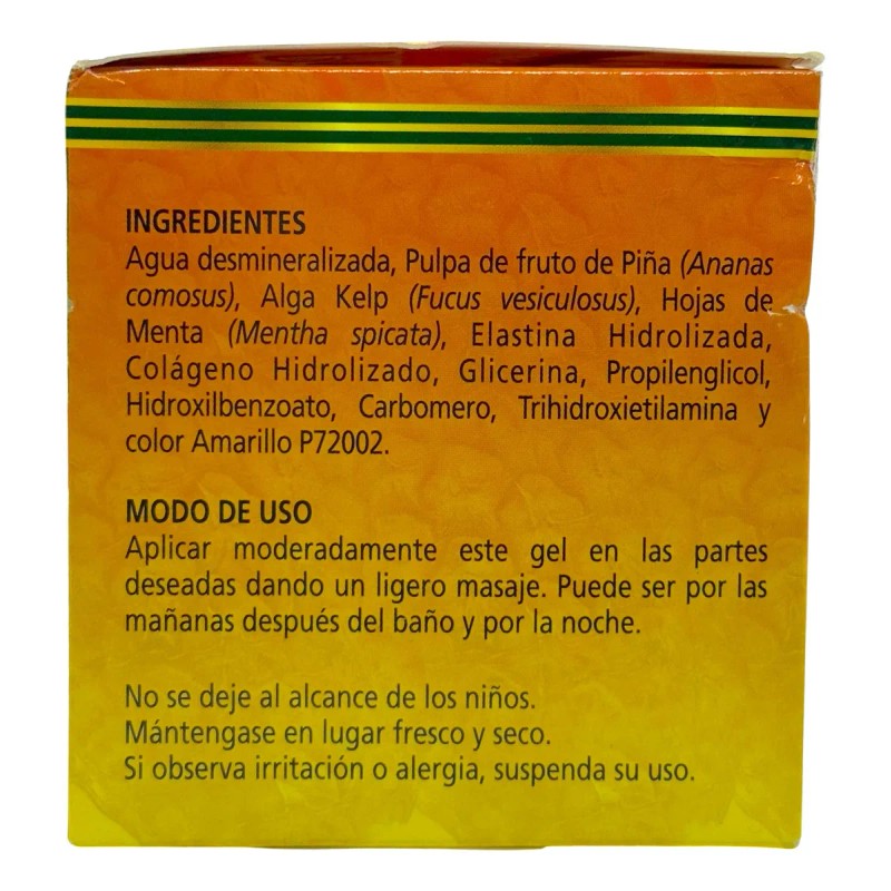 Gel Reductor Tallas Base Piña Piñalife Vida