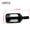 MEETOOT 10pcs Fuel Filter Chainsaw Fuel Filters Replacement Part