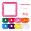 Weaving Loom Kit for DIY Crafts – Beginner-Friendly Reusable Loom