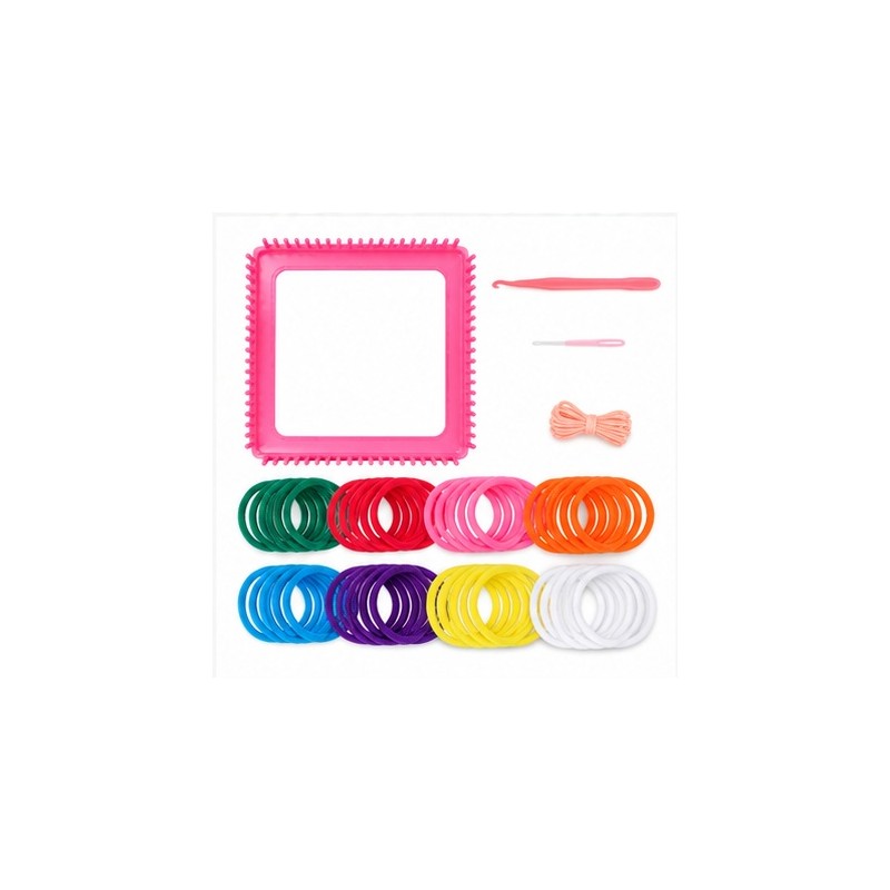 Weaving Loom Kit for DIY Crafts – Beginner-Friendly Reusable Loom