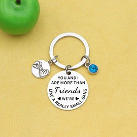 JMIMO Best Friend Keyring Gifts for Women Friend Birthday Gifts Graduation Present Friendship Gifts