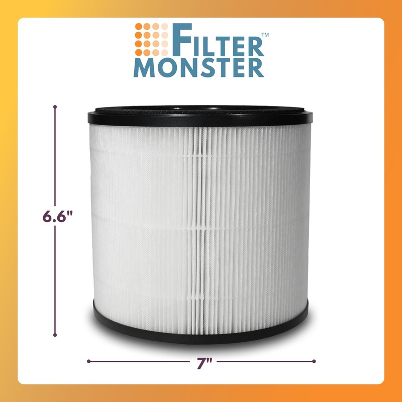 Filter-Monster H13 HEPA Air Filter Replacement Compatible with Medify MA-14