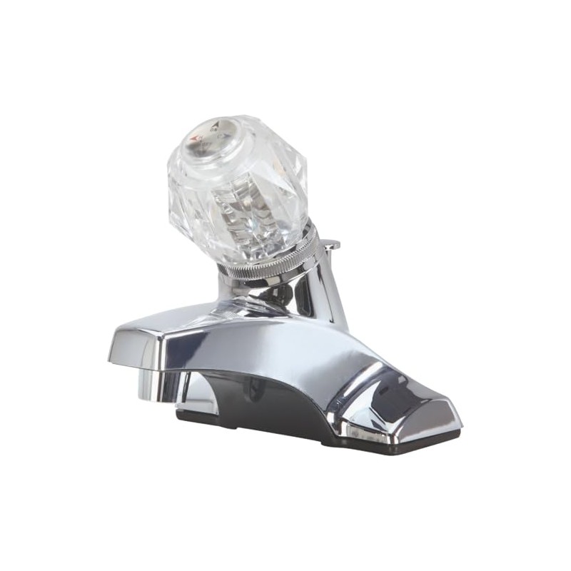 GLOBE UNION F4ZZ21CP-JPB3 Single Nonmetallic Handle Lavatory Faucet