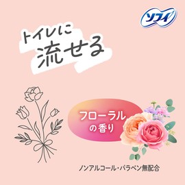 Sofy Delicate Wet Sheet, Floral Scent, Pack of 10 x 2