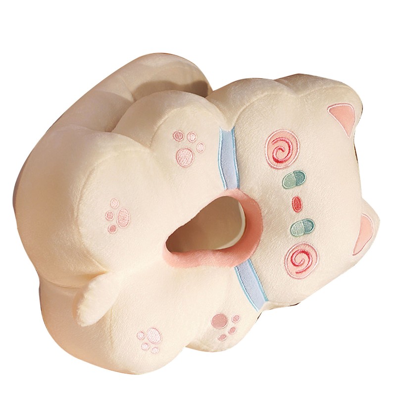 Ice Silk V Shaped Nap Pillow Napping Artifact Cute Animal