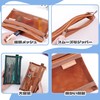DEVENTORZ Pencil Case, Transparent, Mesh Pouch, Mesh Case, Large Capacity,