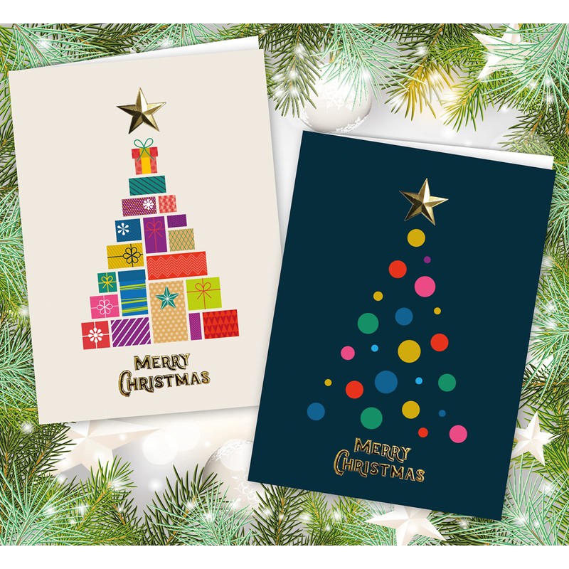 Charity Christmas Cards Pack of 32. Each Christmas Card multipack