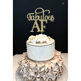Fabulous AF - Decoración para tarta