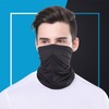 Multi-functional Summer Neck Scarf Balaclava Neck Gaiter Black/ONE 2ea