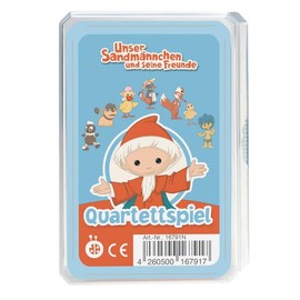 Quartettspiel "Unser Sandmännchen": 32 Spielkarten